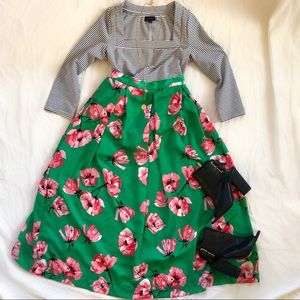 BEAUTIFUL satin midi skirt 🌷